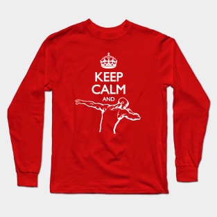 Keep Calm and Dab Long Sleeve T-Shirt